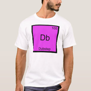 T-shirt DB - Musique drôle de symbole d'élément de chim
