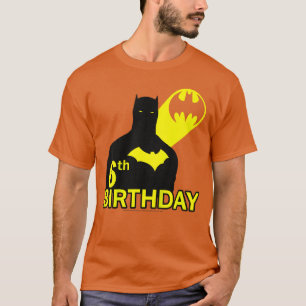 T-shirt DC Comics Batman 6e anniversaire silhouette rétro