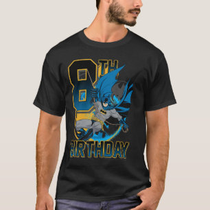 T-shirt DC Comics Batman 8e anniversaire Action Bat Swing