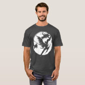 T-shirt DC Comics Batman Combat de Crime Clair de Lune g (Devant entier)