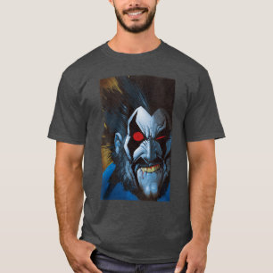 T-shirt DC Comics Batman Lobo Grand Visage Portrait col V