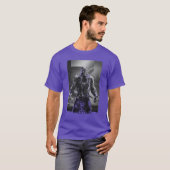 T-shirt DC Comics Justice League Snyder Cut Darkseid Poste (Devant entier)