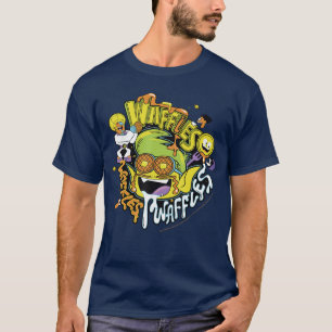 T-shirt DC Comics vontBête Garçon Waffles Waffles Waf