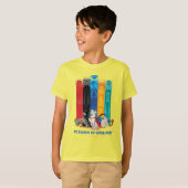 T-shirt DC League of Super-Pets Metropolis Towers (Devant entier)