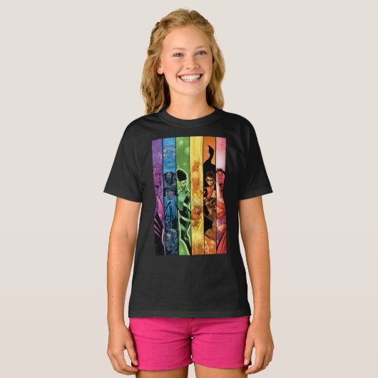 T-shirt DC Pride Comic Cover 2022 (Devant entier)