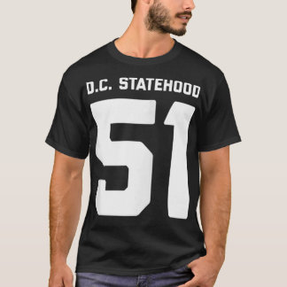 T-shirt DC Statehood 51 Zip 