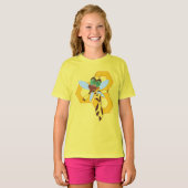 T-shirt DC Super Hero Girls Bumble Bee (Devant entier)