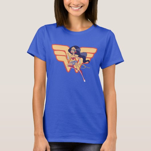 T-shirt DC Super Hero Girls Wonder Woman (Devant)