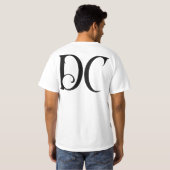 T-shirt DC (Washington DC) (Dos entier)