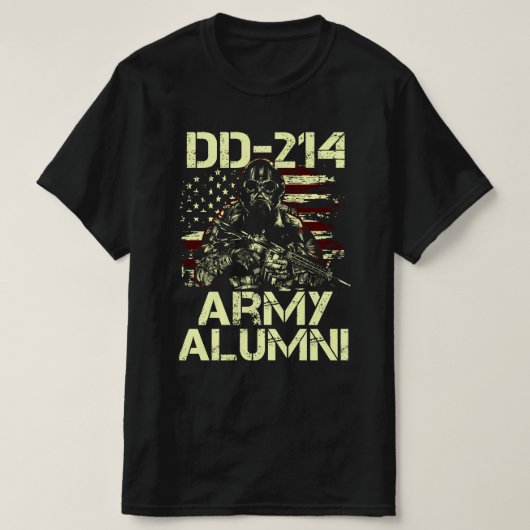 T-shirt dd-214 (Design devant)