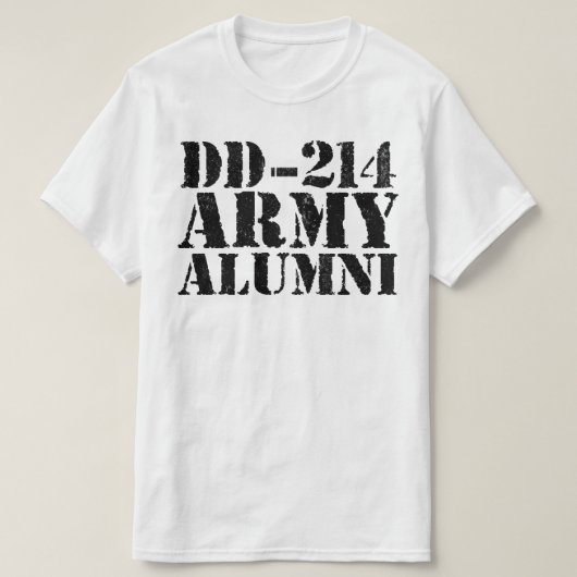 T-shirt dd-214 (Design devant)