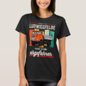 T-shirt DDR Truck IFA W50 dire rétro (Devant)