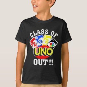 T-shirt De 2024 Uno Out Senior 2024 Enseignant De Graduati
