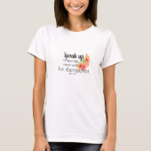 T-shirt de 31:8 de proverbes (Devant)