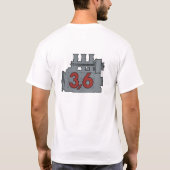 T-shirt de 3,6 moteurs (Dos)