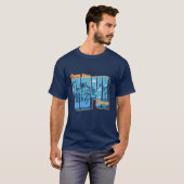 T-shirt de 7641 îles (Devant entier)