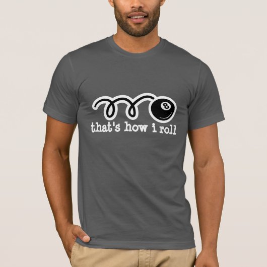 T-shirt de 8h avec citation| C'est comme ça que je (Devant)