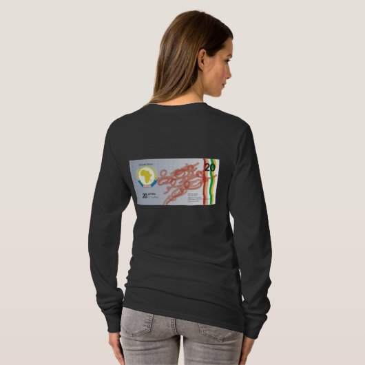 T-shirt de "AfriKin" (Dos entier)