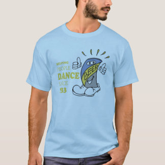T-SHIRT DE AIDE DE DANSE DE PERSONNES