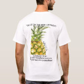 T-shirt de "ANANAS" de QOTS (Dos)