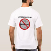 T-shirt de "aucun mètre électrique" (Dos)