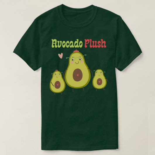 T-shirt de Avocado Plush (Design devant)
