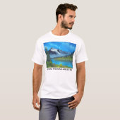 T-shirt de baie de glacier (Devant entier)