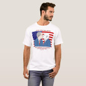 T-shirt de baiser de Bush-McCain (Devant entier)