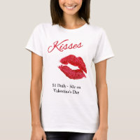 T-shirt de baisers