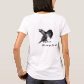 T-shirt de balbuzard d'équipe de dames (Dos)