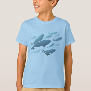 T-Shirt de baleine de Beluga pour enfant Chemise d