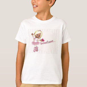 T-shirt de ballerine d'amoureux