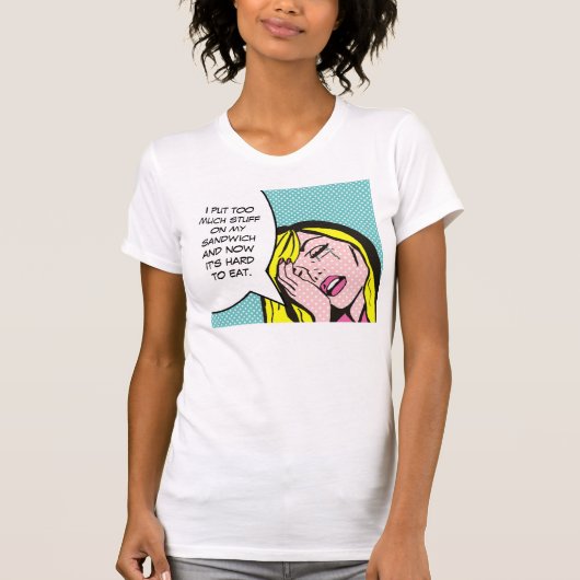 T-shirt de bande dessinée (Devant)