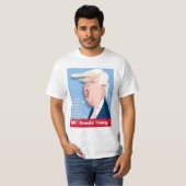 T-shirt de bande dessinée de Donald Trump : Le (Devant entier)