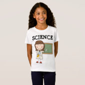 T-shirt de bande dessinée de la Science (Devant entier)