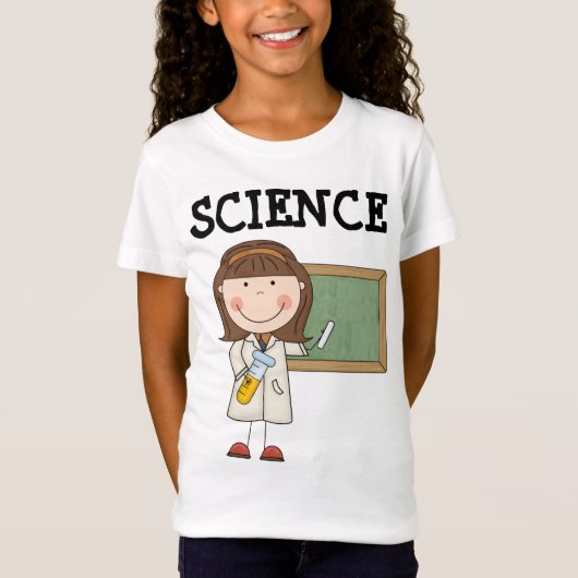 T-shirt de bande dessinée de la Science (Devant)