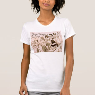 T-shirt de Banjo Society Ladies Burnout de Madame