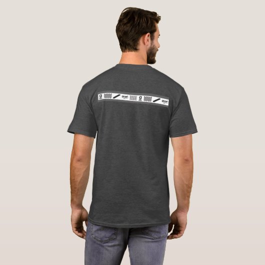 t-shirt de bannière de performance gnari (Dos entier)
