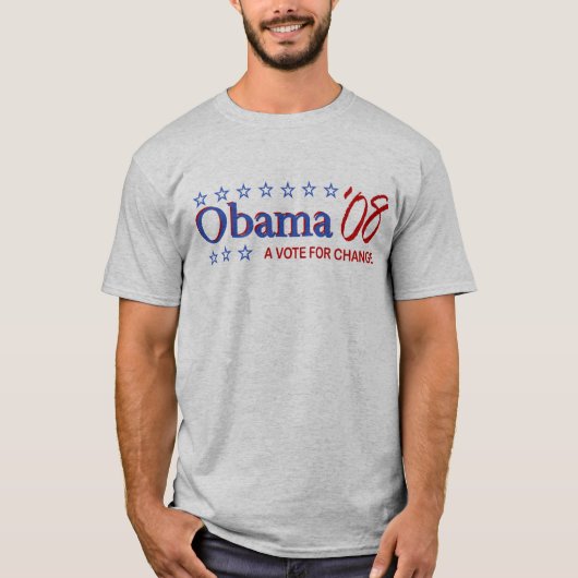 T-shirt de Barack Obama (beaucoup de styles de (Devant)