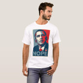T-shirt de Barak NOPE (Devant entier)