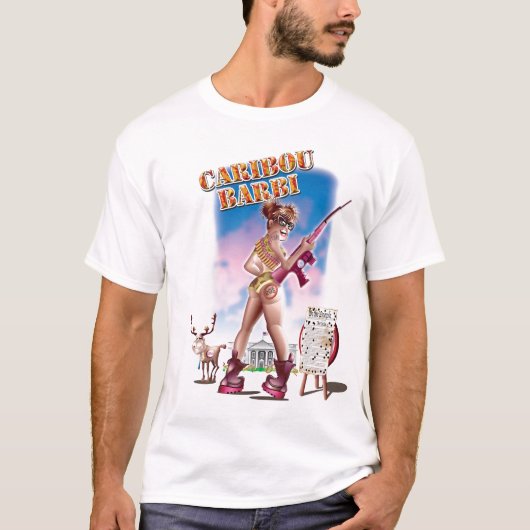 T-shirt de Barbi de caribou (Devant)
