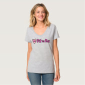 T-shirt de base à encolure en V FitbyFox Essential (Devant entier)