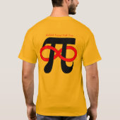 T-shirt de base alternatif d'équipe de maths (Dos)