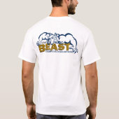 T-shirt De base avant de Beasthead (Dos)