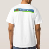 T-shirt de base, avant et logos arrières (Dos)