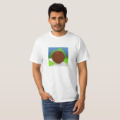 T-shirt de base, avant et logos arrières (Devant entier)