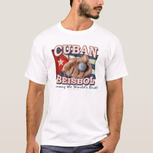 T-shirt de base-ball de Beisbol de Cubain