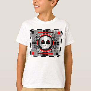 T-shirt de base blanc pour enfant de la télévision