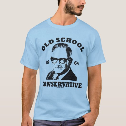 T-shirt de base conservateur de vieille école de (Devant)