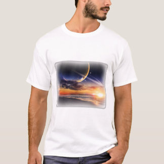 T-shirt de base Cosmic Planet Horizon